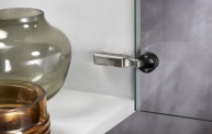 Clip top Glastürscharniere