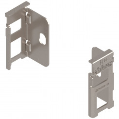Blum Legrabox Rückwandhalter-Set Höhe N vernickelt 