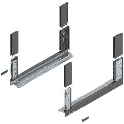 Blum Legrabox free Zarge Höhe C NL 450 mm oriongrau 