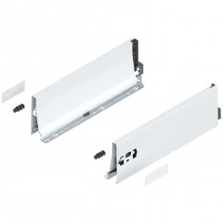 Blum Tandembox antaro Zarge 378K RAL 9006 grau 