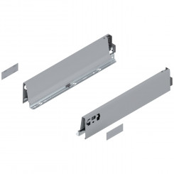Blum Tandembox antaro Zarge 378M RAL 9006 grau 