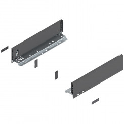 Blum Legrabox pure Zarge Höhe M NL 350 mm oriongrau 