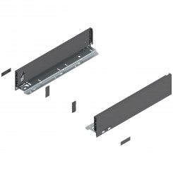 Blum Legrabox pure Zarge Höhe M NL 400 mm oriongrau 