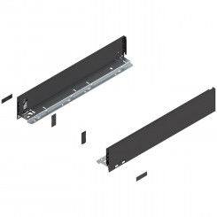 Blum Legrabox pure Zarge Höhe M NL 500 mm terraschwarz 