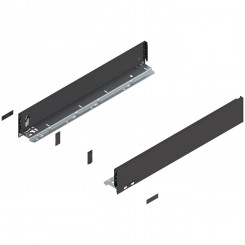 Blum Legrabox pure Zarge Höhe M NL 550 mm terraschwarz 