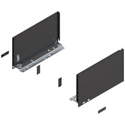 Blum Legrabox pure Zarge Höhe C NL 300 mm terraschwarz 