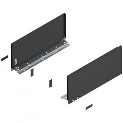 Blum Legrabox pure Zarge Höhe C NL 400 mm terraschwarz 