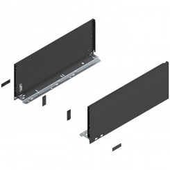 Blum Legrabox pure Zarge Höhe C NL 450 mm terraschwarz 