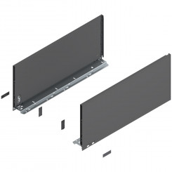 Blum Legrabox pure Zarge Höhe F NL 550 mm oriongrau 
