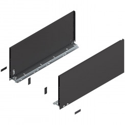 Blum Legrabox pure Zarge Höhe F NL 550 mm terraschwarz 