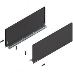 Blum Legrabox pure Zarge Höhe F NL 600 mm terraschwarz 