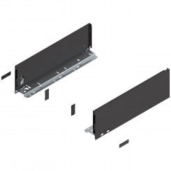 Blum Legrabox pure Zarge Höhe K NL 400 mm terraschwarz 
