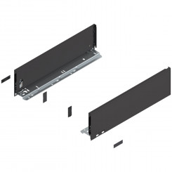 Blum Legrabox pure Zarge Höhe K NL 450 mm terraschwarz 