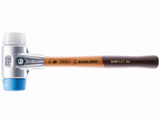 Simplex-Hammer weiß / blau  40mm 