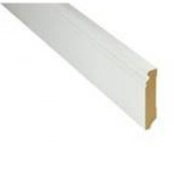 Sockelleiste weiss deckend 