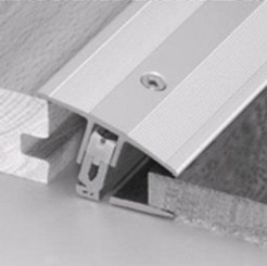 Übergangsprofil Typ 888 Flex L-P, Aluminium eloxiert, Silber 