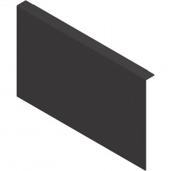 Blum Ambia-Line Legrabox Holzrückwandadapter C terraschwarz 