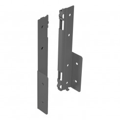 Hettich AvanTech YOU Rückwandverbinder H187 anthra. links 