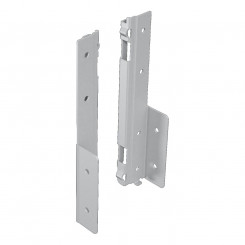 Hettich AvanTech YOU Rückwandverbinder H187 silber links 