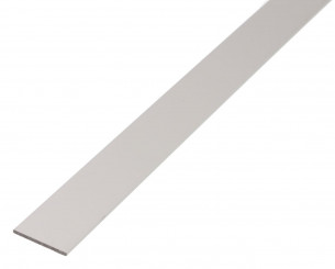 GAH Alberts Alu-Flachprofil 2000x15x2mm sil. elox.  474010 