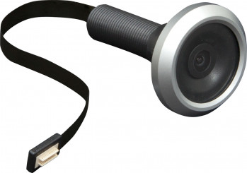 Abus Türspion 105° Digital Ø 14-22mm TS= 3 -100 Schw./Silber
