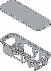 Servo-Drive Netzgerätehalterung