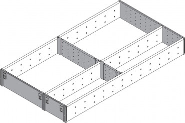 Blum Orga-Line Facheinteilung 
