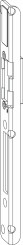 Winkhaus Sicherheits Winkelschließblech 250 x 28 x 11mm