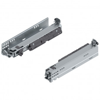 Blum Movento Vollauszug Blumotion S 760H NL 270 mm - Blum Movento mit Blumotion S, 
Vollauszug für Holzschubkasten, 40 kg, 
NL=270 mm, für Kupplung, links/rechts, 
verzinkt, 760H2700S