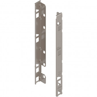 Blum Legrabox Rückwandhalter-Set Höhe F vernickelt - Blum Legrabox Holzrückwandhalter-Set 
210 mm Höhe F 253 mm vernickelt 
ZB7F000S