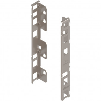 Blum Legrabox Rückwandhalter-Set Höhe C vernickelt - Blum Legrabox Holzrückwandhalter-Set 
145 mm Höhe C 189 mm vernickelt 
ZB7C000S