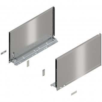 Legrabox  Zargen-Set F Edelstahl - <p>Zargenhöhe 241mm</p>
