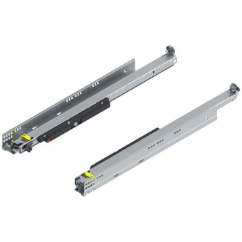 Blum Movento Vollauszug Tip-on 766H NL 600 mm - Blum Movento mit Tip-On, Vollauszug 
für Holzschubkasten, 60 kg, NL=600 mm
für Kupplung, links/rechts, verzinkt, 
766H6000T