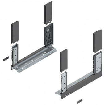 Legrabox free Zargen-Set C Oriongrau - <p>Zargenhöhe 177mm</p>
