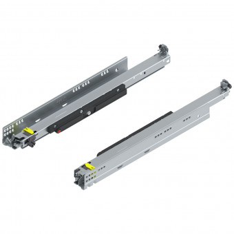 Blum Movento Vollauszug Tip-on 766H NL 520 mm - Blum Movento mit Tip-On, Vollauszug
für Holzschubkasten, 60 kg, NL=520 mm,
für Kupplung, links/rechts, verzinkt, 
766H5200T