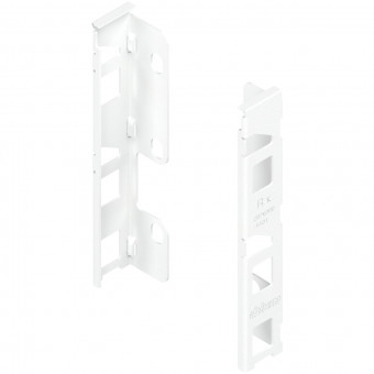 Legrabox Rückwandhalter-Set Höhe K - Blum Legrabox Holzrückwandhalter 
Höhe K (144 mm),  links/rechts 
terraschwarz ZB7K000S
