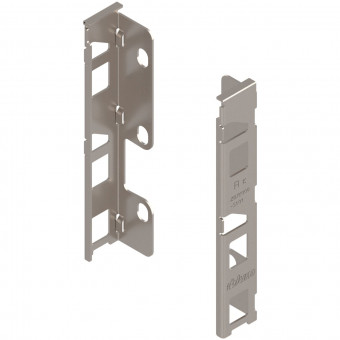 Blum Legrabox Rückwandhalter-Set Höhe K vernickelt - Blum Legrabox Holzrückwandhalter-Set 
99 mm Höhe K 140 mm vernickelt 
ZB7K000S