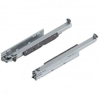 Blum Movento Vollauszug Blumotion S 760H NL 480 mm - Blum Movento mit Blumotion S, 
Vollauszug für Holzschubkasten, 40 kg, 
NL=480 mm, für Kupplung, links/rechts,
verzinkt, 760H4800S