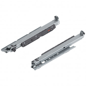 Blum Movento Vollauszug Blumotion S 760H NL 400 mm - Blum Movento mit BLUMOTION S, Vollauszug 
für Holzschubkasten, 40 kg, NL=400 mm, 
Bodenmontage, 760H4000SU