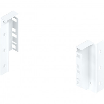 Blum Tandembox Rückwandhalter seidenweiß Höhe K (128,3 mm) - Blum Tandembox 
Holzrückwandhalter, Höhe K 
(128,3 mm), links/rechts, 
seidenweiß, Z30K000S