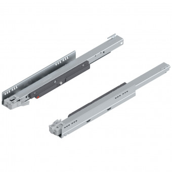 Blum Legrabox Korpusschiene Tip-on NL 500 mm 40 kg - Blum Legrabox Korpusschiene Tip-on, 
Vollauszug, 40 kg, NL=500 mm, links/rechts, 
verzinkt, inkl. Verrieg., 750.5001T