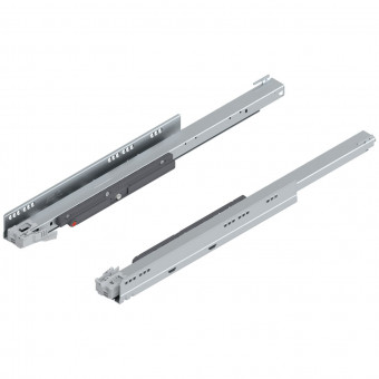 Blum Legrabox Korpusschiene Tip-on NL 600 mm 40 kg - Blum Legrabox Korpusschiene Tip-on, 
Vollauszug, 40 kg, NL=600 mm, links/rechts, 
verzinkt, inkl. Verrieg., 750.6001T