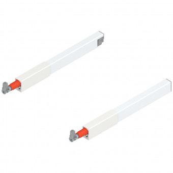 Tandembox Querreling - Blum Tandembox Querreling, 
für Innenauszug, bis KB=1200 mm, 
Länge=1046.3 mm, zum Ablängen, 
für Tandembox intivo/antaro, 
seidenweiß, ZRG.1046Z