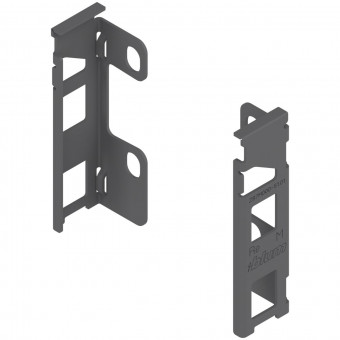 Legrabox Rückwandhalter-Set Höhe M - <p>Blum Legrabox Holzrückwandhalter, Höhe M (106 mm)</p>
