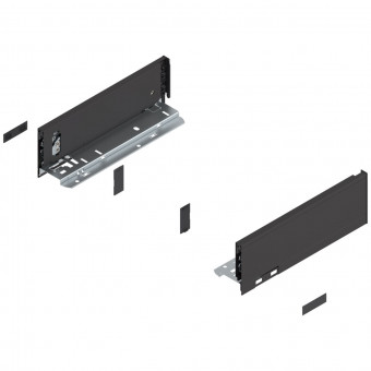 Legrabox  Zargen-Set M Terraschwarz - <p>Zargenhöhe 90,3mm</p>
