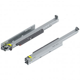 Blum Movento Vollauszug Tip-on 760H NL 520 mm - Blum Movento mit Tip-On, Vollauszug 
für Holzschubkasten, 40 kg, NL=520 mm,
für Kupplung, links/rechts, verzinkt, 
760H5200T