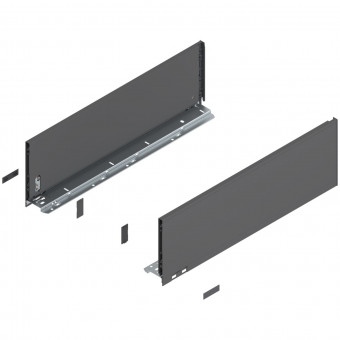 Blum Legrabox pure Zarge Höhe C NL 550 mm oriongrau - Blum Legrabox Zarge, Höhe C
(176,8 mm), NL= 550 mm, links/rechts, 
für Legrabox pure, 
oriongrau matt 770C5502S