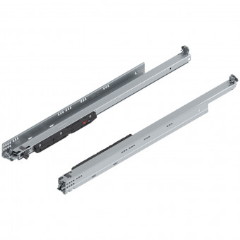 Blum Movento Vollauszug Blumotion S 766H NL 750 mm - Blum Movento mit Blumotion S, Vollauszug 
für Holzschubkasten, 60 kg, NL=750 mm,
für Kupplung, links/rechts, verzinkt, 
766H7500S