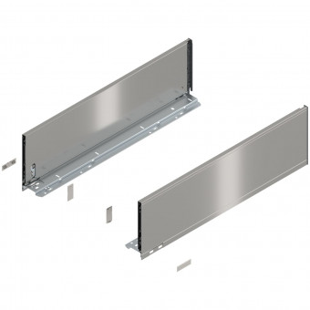 Blum Legrabox pure Zarge Höhe C NL 600 mm inox - Blum Legrabox pure Zarge, Höhe C
(176,8 mm), NL= 600 mm,
links/rechts, für Legrabox pure, 
inox, 770C6002I