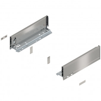 Blum Legrabox pure Zarge Höhe M NL 300 mm inox - Blum Legrabox pure Zarge, Höhe M
(90,3 mm), NL= 300 mm,
links/rechts, für Legrabox pure,
inox, 770M3002I